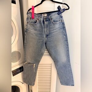 Agolde Premium Blue Denim Jeans